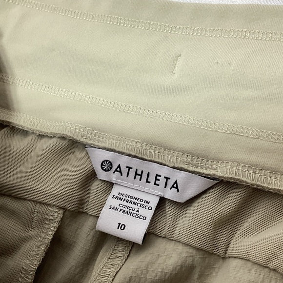 Athleta Tan Trekkie North Jogger Pants size 10 - Picture 7 of 14